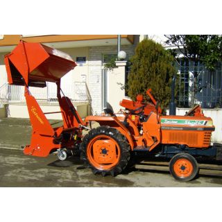 KUBOTA ZL-26 Sunshine 4WD με χορτοκοπτικό γκαζόν & συλλέκτη