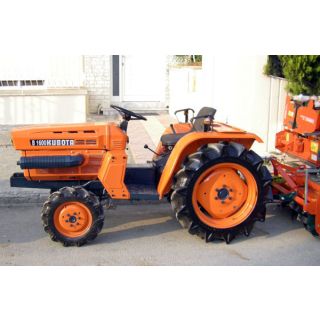 Tractor Kubota B1600 4wd with Italian rotary Perugini