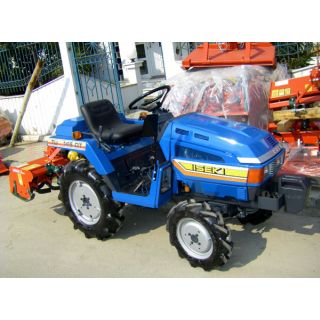 Tractor ISEKI TU145DT 4WD with Italian rotary