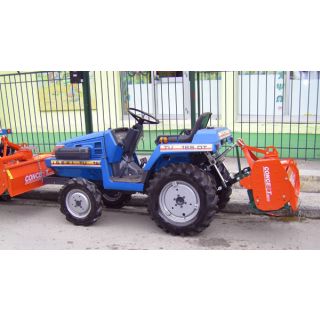 Tractor ISEKI TU165DT 4WD with Italian rotary