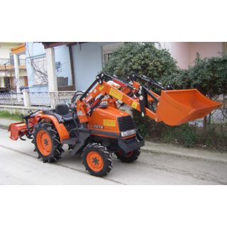 Tractor KUBOTA ASTE A-15 4WD with front loader