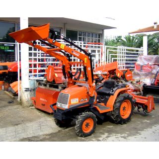 KUBOTA τρακτεράκι ASTE A-17 4WD με φορτωτή