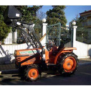 Tractor KUBOTA  L1-255 Sunshine 4WD with front loader